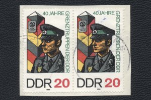 Special stamp for the 40th anniversary of the GDR border troops