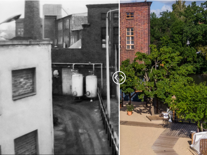 Station 13: Treptow Führungsstelle der DDR-Grenztruppen in Treptow am „Schlesischen Busch“ (an der Puschkinallee)